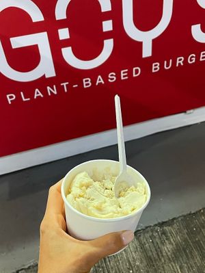 Lemon Pie Ice Cream  at Goy's Plant-Based Burgers - Polanco in Mexico City