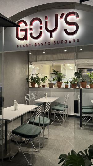   at Goy's Plant-Based Burgers - Polanco in Mexico City