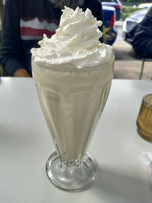 Lemon pie shake! at Goy's Plant-Based Burgers - Polanco in Mexico City