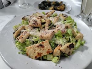 Very good Caesar salad at Goy's Plant-Based Burgers - Polanco in Mexico City