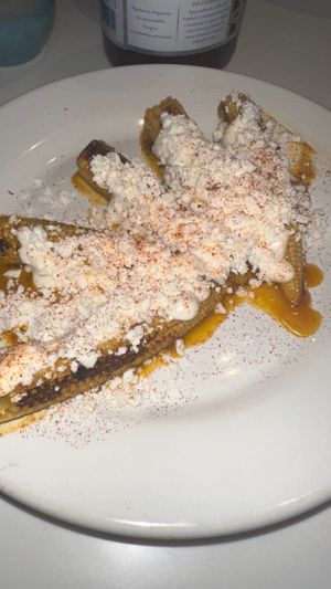 Elotes asados   at Goy's Plant-Based Burgers - Polanco in Mexico City