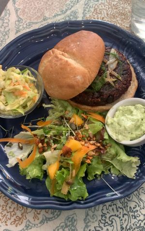 Bean Burger 🫘   at Mela Canela - Sintra Centre in Sintra