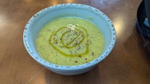 Soup of the day at Mela Canela - Sintra Centre in Sintra