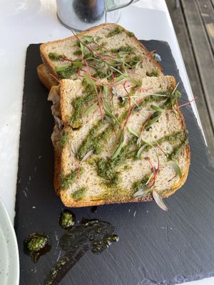 Mushroom toastie  at Mela Canela - Sintra Centre in Sintra