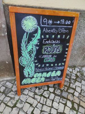 Menu at Mela Canela - Sintra Centre in Sintra