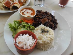 Deconstructed enchiladas at Mela Canela - Sintra Centre in Sintra