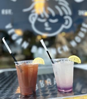 Iced Tea and Lemonades! at Bed Head Vegan Brunch House in Bethlehem