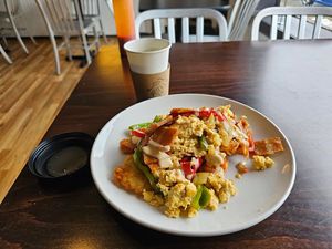 Bed Head Hash   at Bed Head Vegan Brunch House in Bethlehem