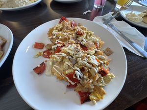 Hash/scramble  at Bed Head Vegan Brunch House in Bethlehem