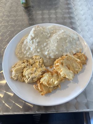 Biscuits & gravy  at Bed Head Vegan Brunch House in Bethlehem