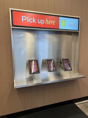 Food pick up kiosk  at Lilis Vegan Breakfast - Cloud Kitchen   in Lawndale