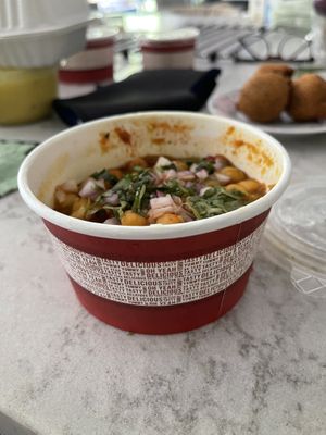 Such a disappointing buy - Tikki Chole (Chickpea)  at SHRIJI in Brampton