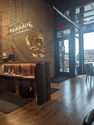 Inside the restaurant. at RUSTED ROOST in Menasha