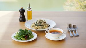 Pasta Lunch Set at Casual Trattoria Sui - カジュアルレストラン Sui in Fukuoka
