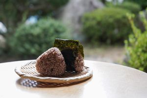  at Brown Rice Ball Hitoyasumi in Fukuoka