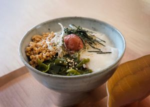  at Brown Rice Ball Hitoyasumi in Fukuoka