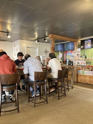 Interior  at Man'oushe Express in Seattle