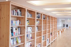 You can freely read thousands of books. at Cafe Letter in Fukuoka