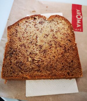 Banana Bread at Aroma Cafe in Murdoch