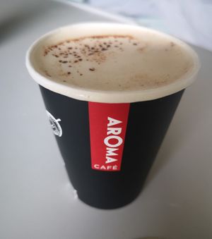 Oat Chai Latte at Aroma Cafe in Murdoch