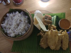 Vegan Nasi Lemak at The Rabbit Hole   in Kuala Lumpur