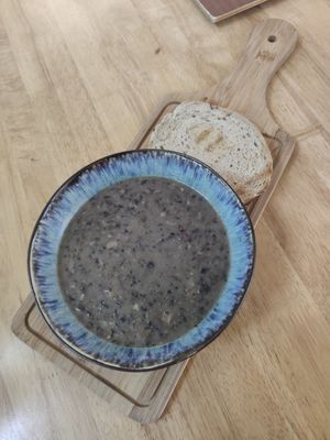 Mushroom soup at The Rabbit Hole   in Kuala Lumpur