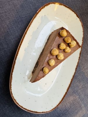 Vegan chocolate cake  at The Crazy Family in Burgas