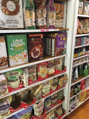 Packaged goods at Kent Natural Foods Co-op in Kent