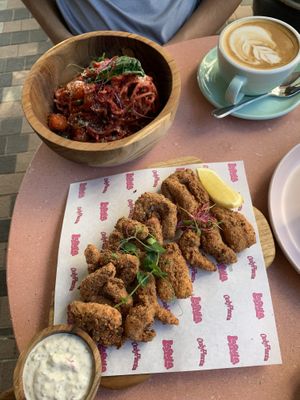 Pasta and seafood  at La Gula By The Hungry Tapir in Kuala Lumpur