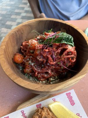 Spicy pasta  at La Gula By The Hungry Tapir in Kuala Lumpur