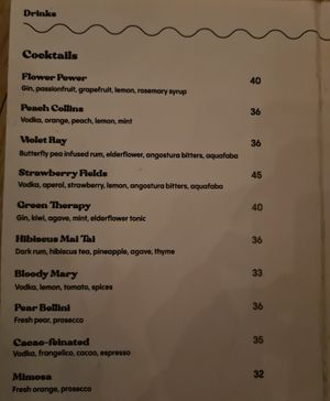 Cocktails at La Gula By The Hungry Tapir in Kuala Lumpur