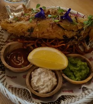 Phish and chips at La Gula By The Hungry Tapir in Kuala Lumpur