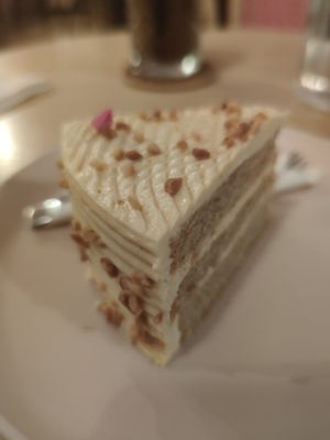 Vegan peanut butter cake at La Gula By The Hungry Tapir in Kuala Lumpur