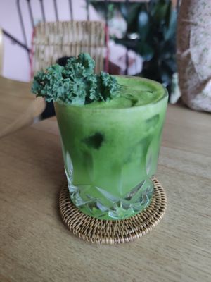 Green juice at La Gula By The Hungry Tapir in Kuala Lumpur