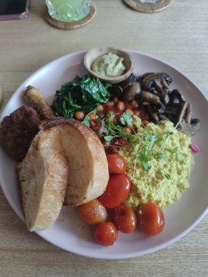 Vegan breakfast at La Gula By The Hungry Tapir in Kuala Lumpur