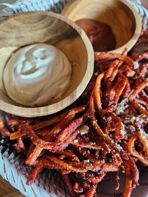 Shoe strings fries ~ 25/12/23 at La Gula By The Hungry Tapir in Kuala Lumpur