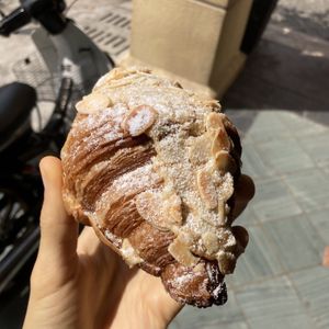 Almond croissant. Perfect  at La Gula By The Hungry Tapir in Kuala Lumpur