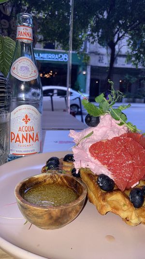 Waffles. Delicious  at La Gula By The Hungry Tapir in Kuala Lumpur