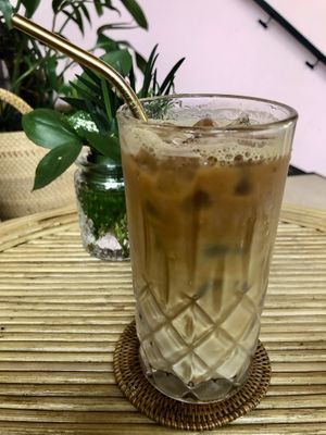 Oat milk latte  at La Gula By The Hungry Tapir in Kuala Lumpur