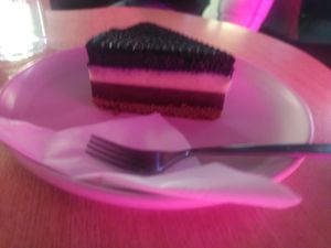 Chocolate berry cake at La Gula By The Hungry Tapir in Kuala Lumpur