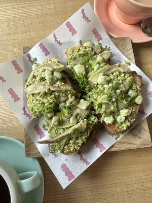 Avocado breadd  at La Gula By The Hungry Tapir in Kuala Lumpur