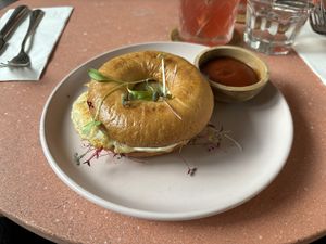 Sunny day bagel  at La Gula By The Hungry Tapir in Kuala Lumpur