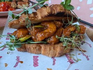See-food sambol croissant at La Gula By The Hungry Tapir in Kuala Lumpur