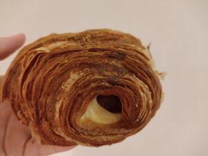 Cheez sausage with croissant at La Gula By The Hungry Tapir in Kuala Lumpur