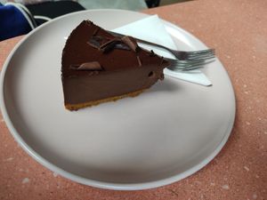 Chocolate mousse cake at La Gula By The Hungry Tapir in Kuala Lumpur