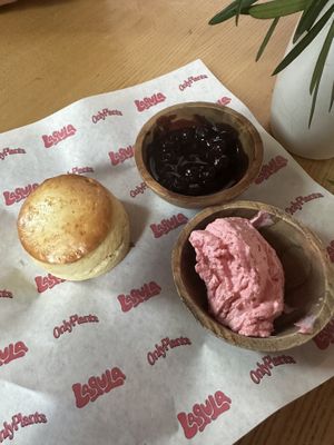 Scones with strawberry   at La Gula By The Hungry Tapir in Kuala Lumpur