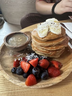 Strawberry pancakes  at La Gula By The Hungry Tapir in Kuala Lumpur