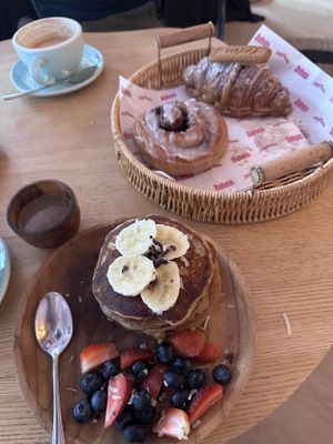 Pancakes, pastries and coffeee  at La Gula By The Hungry Tapir in Kuala Lumpur