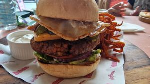 Burger at La Gula By The Hungry Tapir in Kuala Lumpur