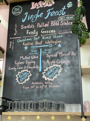 Christmas menu #Veganuary at La Gula By The Hungry Tapir in Kuala Lumpur